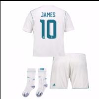 2017-17 Real Madrid Home Full Kit (James 10)