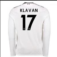 2017-18 Liverpool Away Long Sleeve Shirt (Klavan 17)