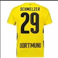 2017-18 Borussia Dortmund Home Short Sleeve Shirt (Schmelzer 29)