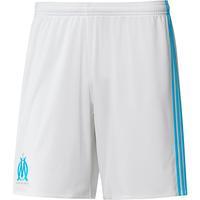 2017-2018 Olympique Lyon Adidas Home Shorts (White) - Kids