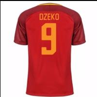 2017-18 Roma Home Shirt (Dzeko 9)