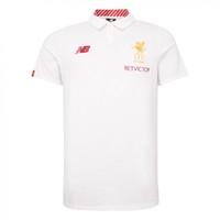 2017 2018 liverpool media motion polo shirt white