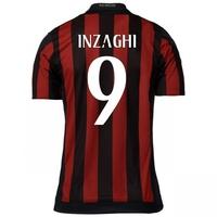 2015-16 AC Milan Home Shirt (Inzaghi 9)