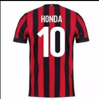 2017-2018 AC Milan Home Shirt (Honda 10) - Kids