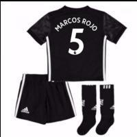 2017-18 Man Utd Away Mini Kit (Marcos Rojo 5)