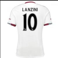 2016 17 west ham away shirt lanzini 10