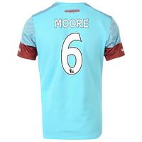 2015 16 west ham away shirt moore 6