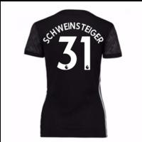 2017-18 Man Utd Away Womens Shirt (Schweinsteiger 31)