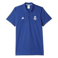 2016-2017 Real Madrid Adidas 3S Polo Shirt (Purple)