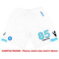 2011-12 Napoli Match Issue Home Shorts #