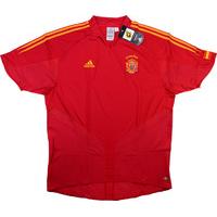 2004 06 spain home shirt bnib xl