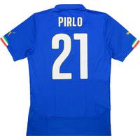 2014-15 Italy Player Issue Home Shirt (PRO Fit) Pirlo #21 *As New* XL