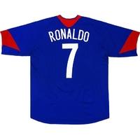 2005-06 Manchester United Away European Shirt Ronaldo #7 (Very Good)