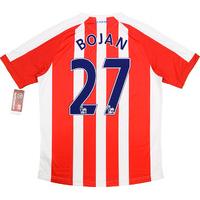 2014-15 Stoke City Home Shirt Bojan #27 *w/Tags*