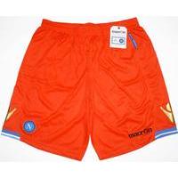 2011 12 napoli player issue champions league orange gk shorts bnib