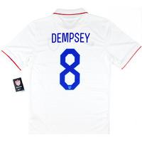 2014-15 USA Home Shirt Dempsey #8 *w/Tags* S