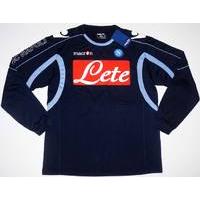 2010 11 napoli player issue training sweat top bnib