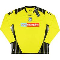 2013-14 Tranmere Rovers GK Yellow Shirt *w/Tags*