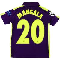 2014-15 Manchester City Third Champions League Shirt Mangala #20