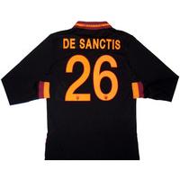 2013-14 Roma GK Black Shirt De Sanctis #26 *w/Tags*