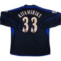 2003-04 Chelsea Match Issue Third L/S Shirt Kitamirike #33