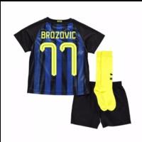 2016-17 Inter Milan Home Mini Kit (Brozovic 77)