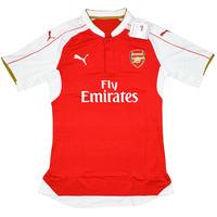 2015 16 arsenal player issue home european shirt actv fit bnib xxl