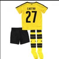 2016-17 Borrussia Dortmund Home Mini Kit (Castro 27)