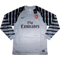 2010-11 Arsenal Player Issue Domestic Grey GK Shirt *w/Tags* XL