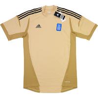 2012 13 greece player issue gold gk ss shirt wtags xl