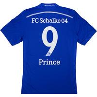 2014-16 Schalke Adizero Player Issue Home Shirt Prince #9 *w/Tags*