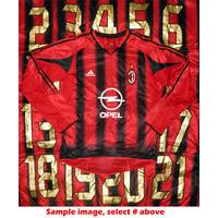 2004 05 ac milan player issue home ls shirt as new xl