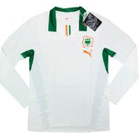 2008-09 Ivory Coast Player Issue Away L/S Shirt *BNIB* XL