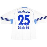 2011 12 schalke player issue away ls shirt huntelaar 25 wtags