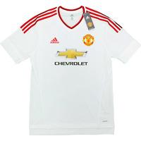 2015 16 manchester united adizero player issue european away shirt