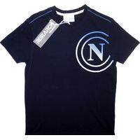 2011-12 Napoli Macron Leisure T-Shirt *w/Tags* S