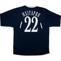 2010-11 Metallurg Donetsk Away L/S Shirt Mkhitaryan #22 *w/Tags*