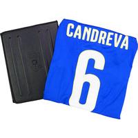 2014-15 Italy Player Issue Authentic Home Shirt (ACTV Fit) Candreva #6