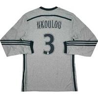 2014-15 Olympique Marseille Away L/S Shirt Nkoulou #3 *As New* L