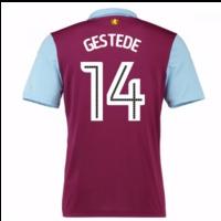 2016-17 Aston Villa Home Shirt (Gestede 14)