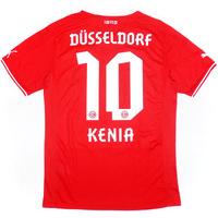 2013 14 fortuna dusseldorf player issue home shirt kenia 10 wtags