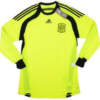 2013 15 spain player issue adizero gk away ls shirt bnib