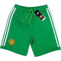 2015-16 Manchester United GK Home Shorts *BNIB* L.Boys