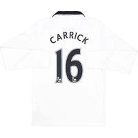 2014-15 Manchester United Away L/S Shirt Carrick #16 *w/Tags* S.Boys