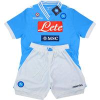 2012 13 napoli home shirt shorts kit bnib boys