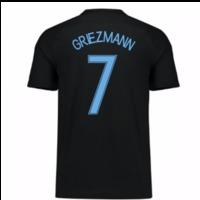 2017-18 France Away Nike Shirt (Black) - Kids (Griezmann 7)