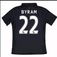 2016 17 west ham third shirt byram 22 kids