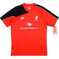 2015-16 Liverpool New Balance Training Shirt *BNIB* BOYS