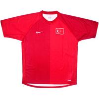 2006-08 Turkey Home Shirt (Excellent) L