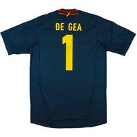 2011-13 Spain GK Away Shirt De Gea #1 *w/Tags* M